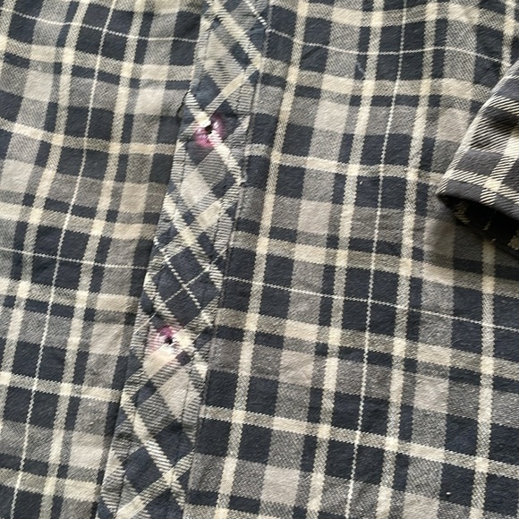 Vintage Buckeye Dickies Distressed Workerd Plaid Jacket With Pearl Snaps - Picture 4 of 8